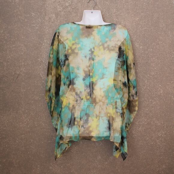 The Limited Flowy Watercolor Print Top S - Picture 2 of 6